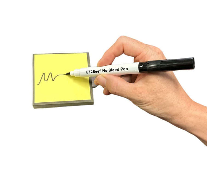 EZ2See® No Bleed Pen A smudge free pen that won't bleed Prevent